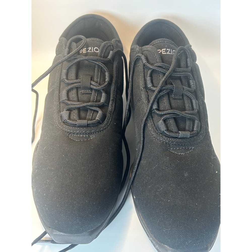 Capezio DS03A Fierce Dansneaker Black‎ Canvas Split Sole Dance Shoes Size 14
